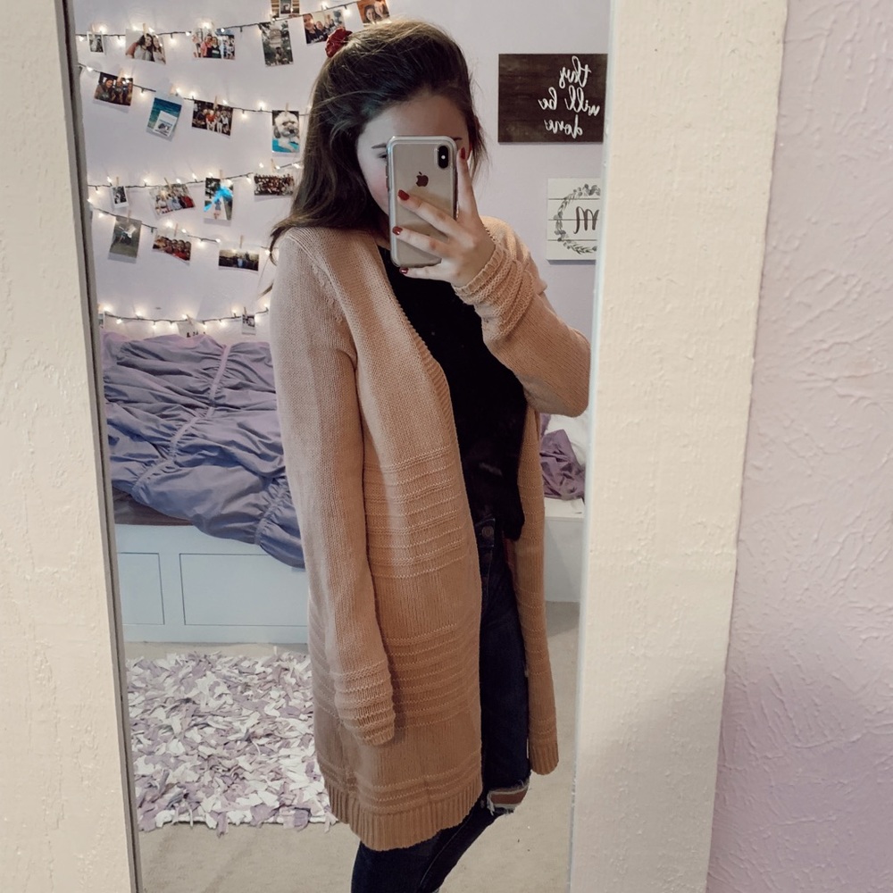 Coral Cardigan
